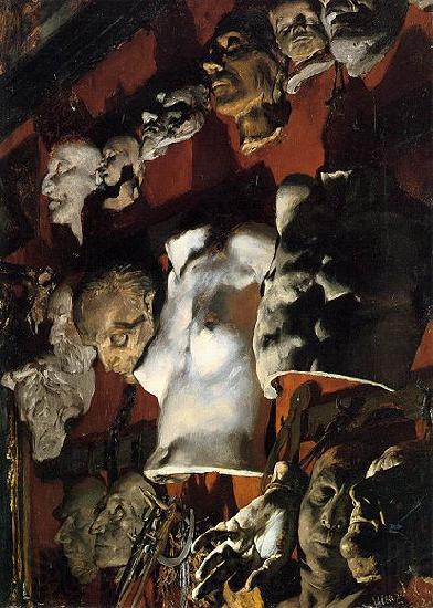 Adolph von Menzel Studio Wall